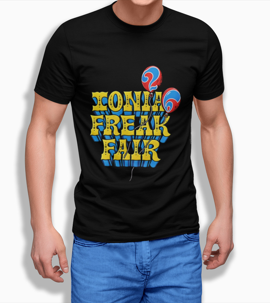 Billy Strings Ionia Freak Fair Music Festival Balloons 2024 T-Shirt