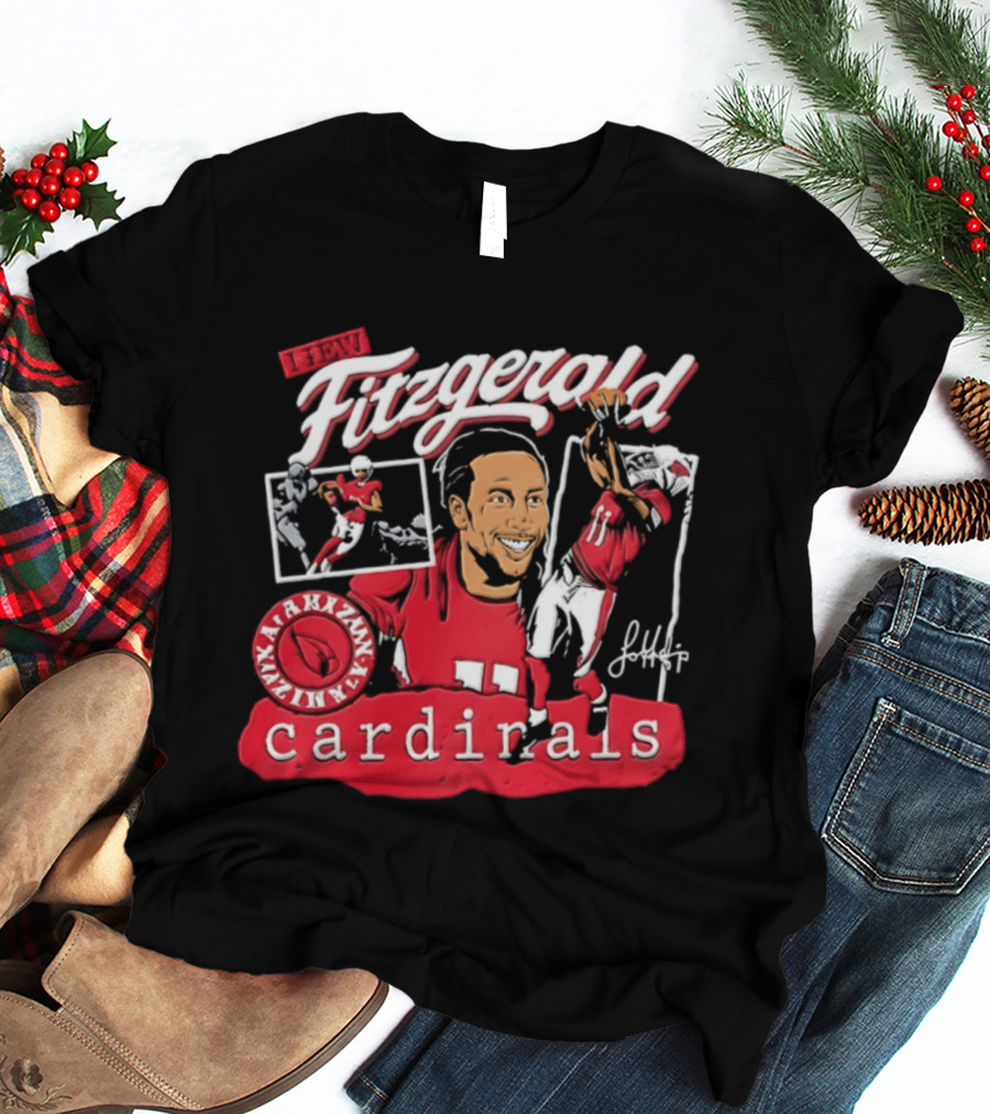 Fitzgerald Arizona Cardinals Football Number 11 NFL Player T-Shirt