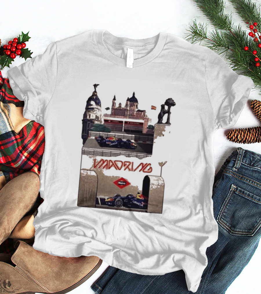 Madrid Madring Metro Formula 1 Spanish Grand Prix 2026 Red Bull Racing T-Shirt