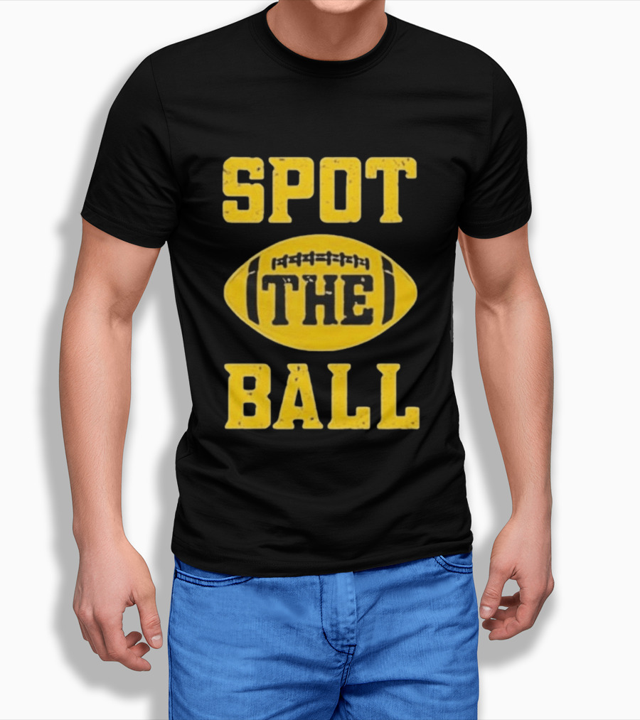Spot The Ball LSU Football Yellow T-Shirt