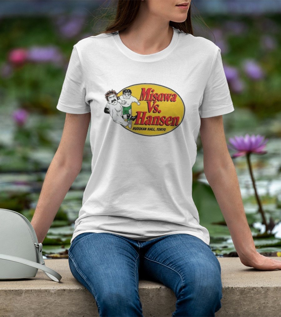 Misawa Vs Hansen Budokan Hall Tokyo T-Shirt