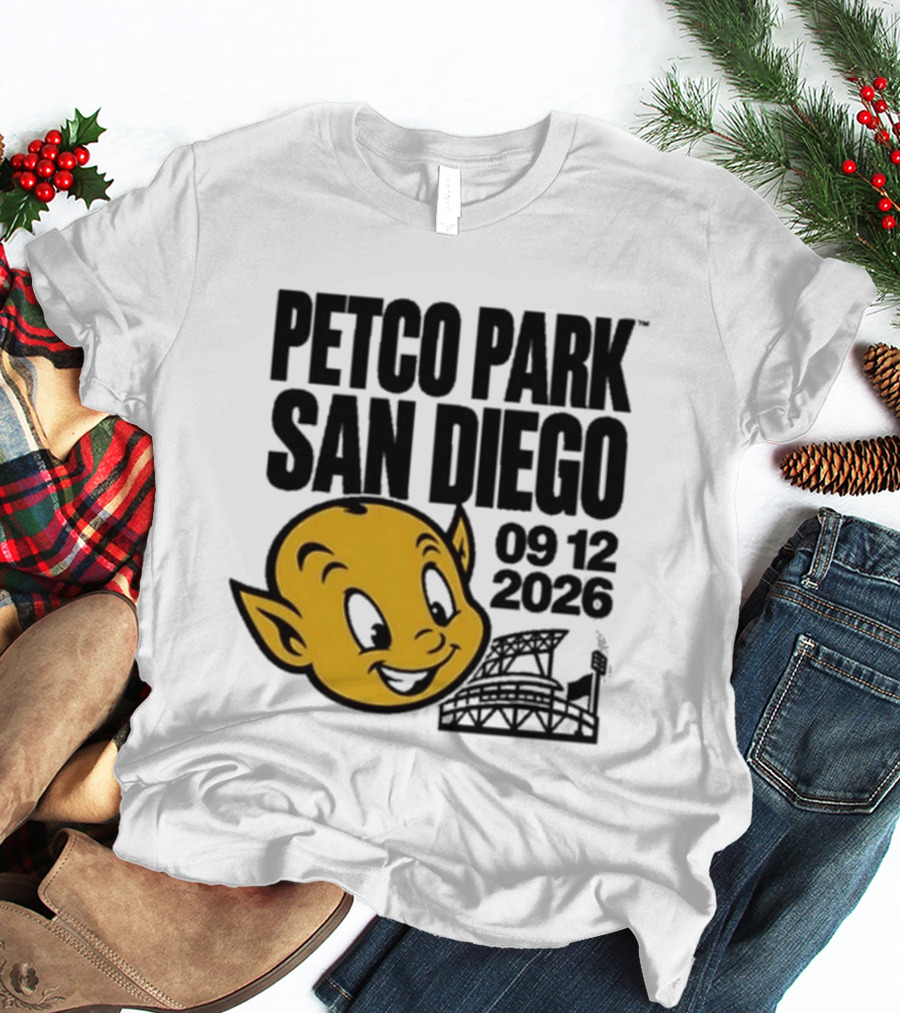 Petco Park San Diego Sep 12 2026 Event Icon With Stadium T-Shirt