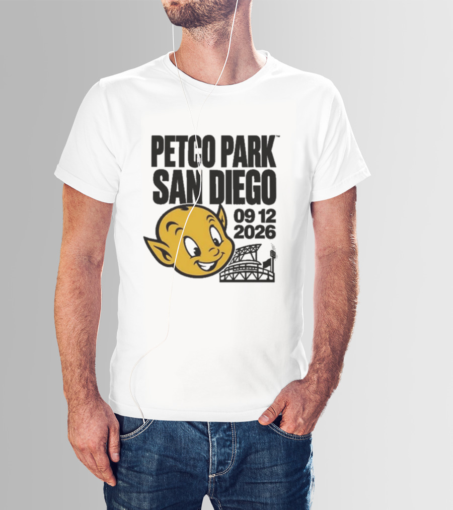Petco Park San Diego Sep 12 2026 Event Icon With Stadium T-Shirt