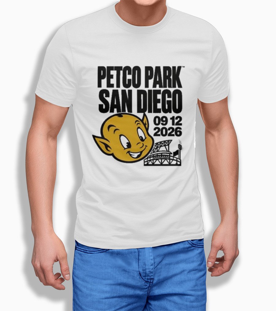 Petco Park San Diego Sep 12 2026 Event Icon With Stadium T-Shirt
