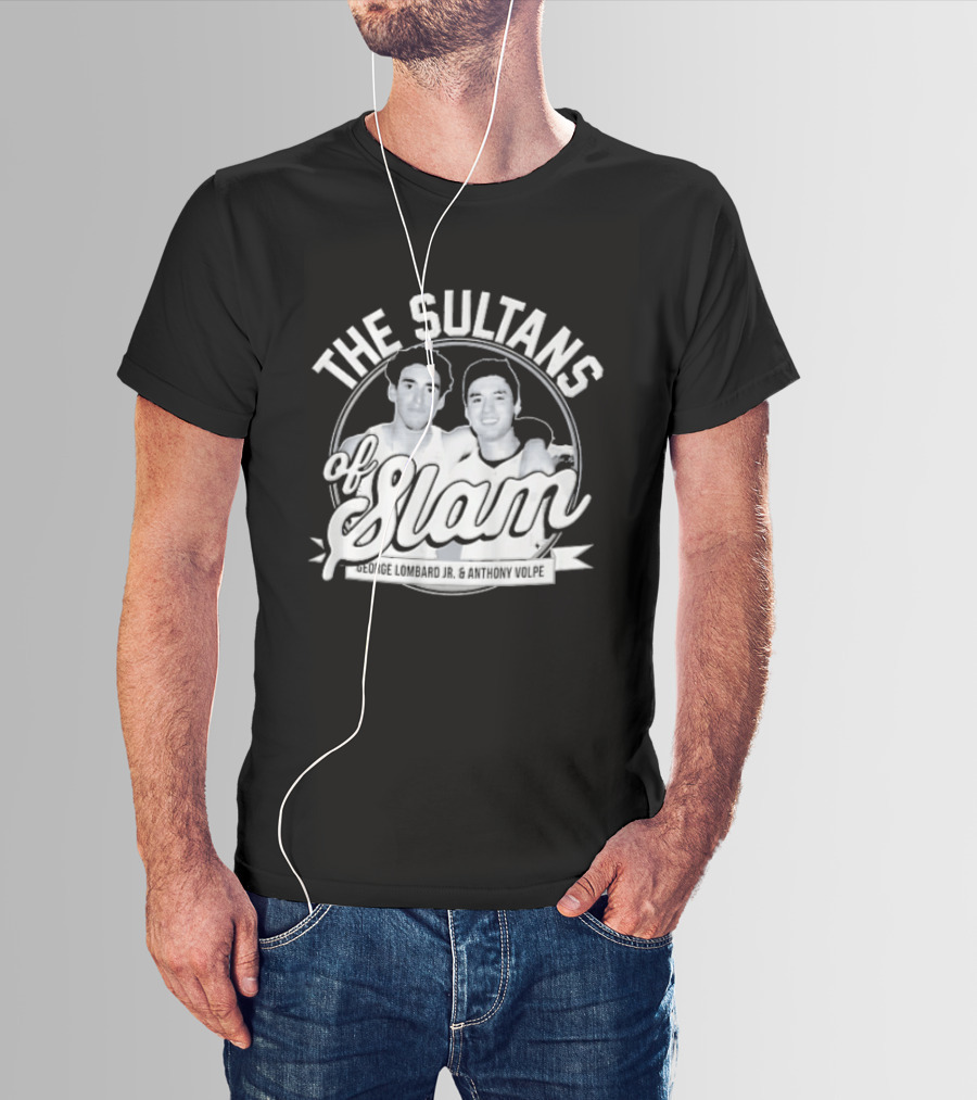 The Sultans Of Slam George Lombard Jr Anthony Volpe Baseball Athletes Photo T-Shirt