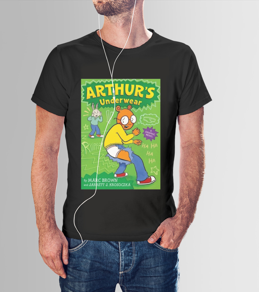 ARTHUR'S Underwear Graphic Novel By Marc Brown And Jarrett J. Krosoczka T-Shirt