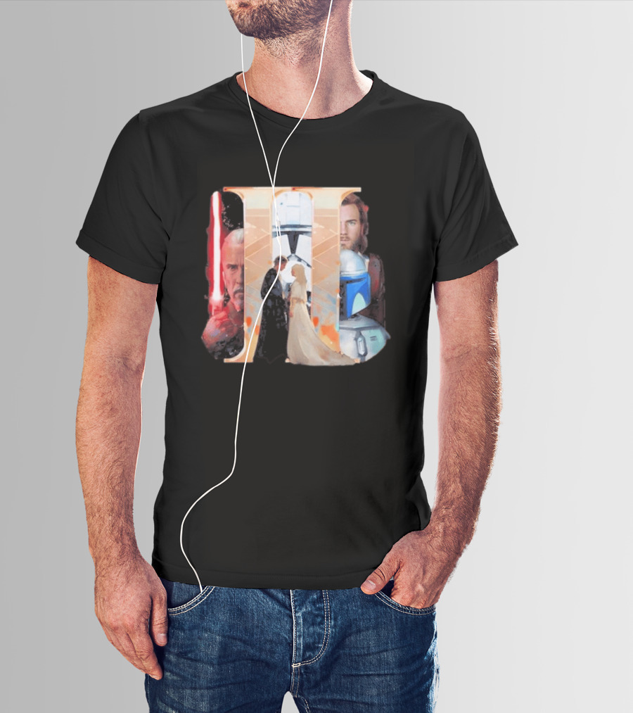 Attack Of The Clones Rebel Scum Iconic Star Wars Characters And Scenes T-Shirt