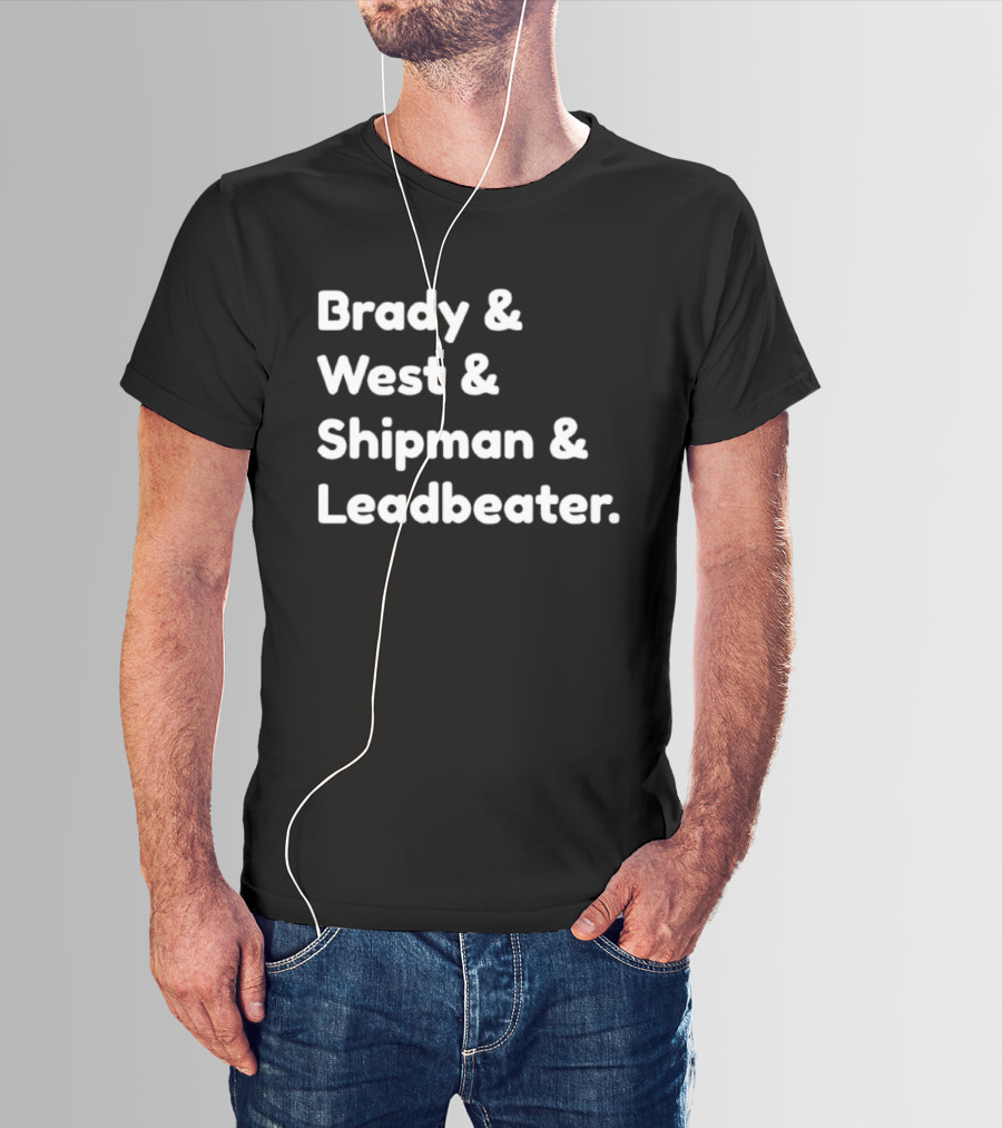 Brady West Shipman Leadbeater Names Series T-Shirt