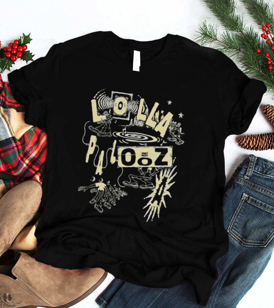 Lollapalooza Music Festival Concert Alternative Rock Decorative T-Shirt