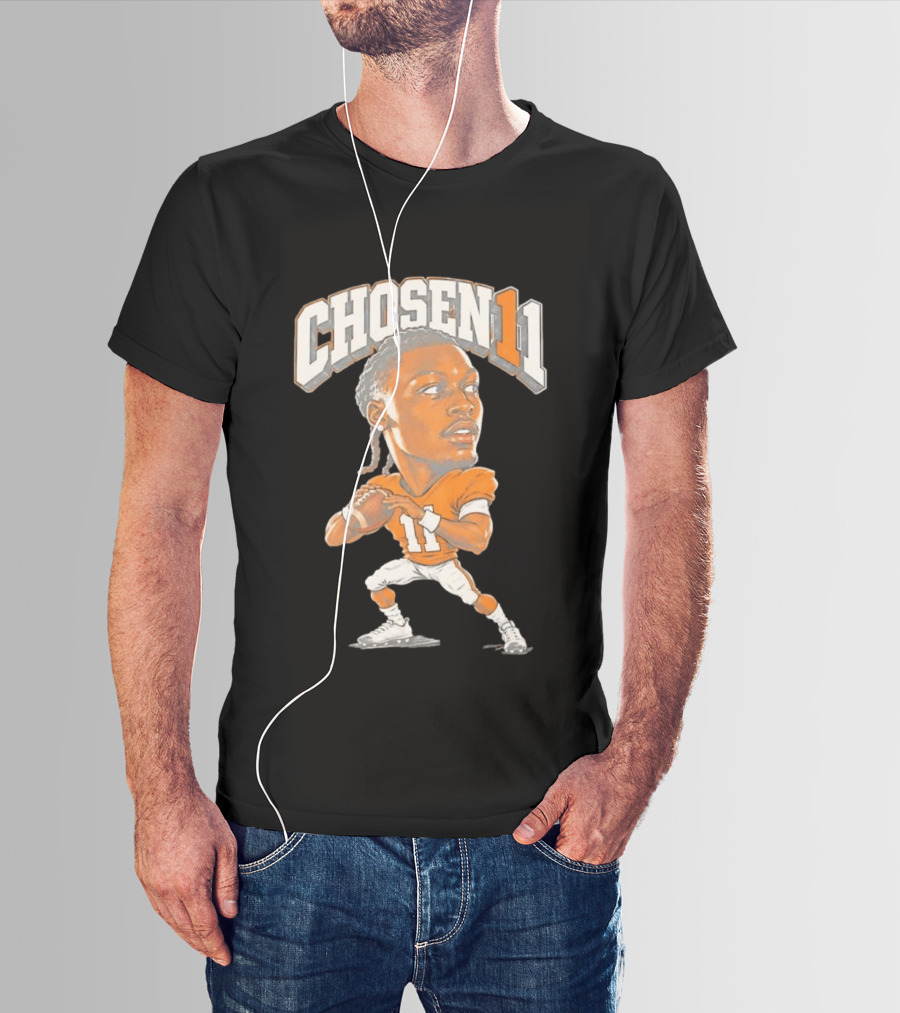 Chosen 11 Tennessee Football Talk Nico Iamaleava Quarterback T-Shirt