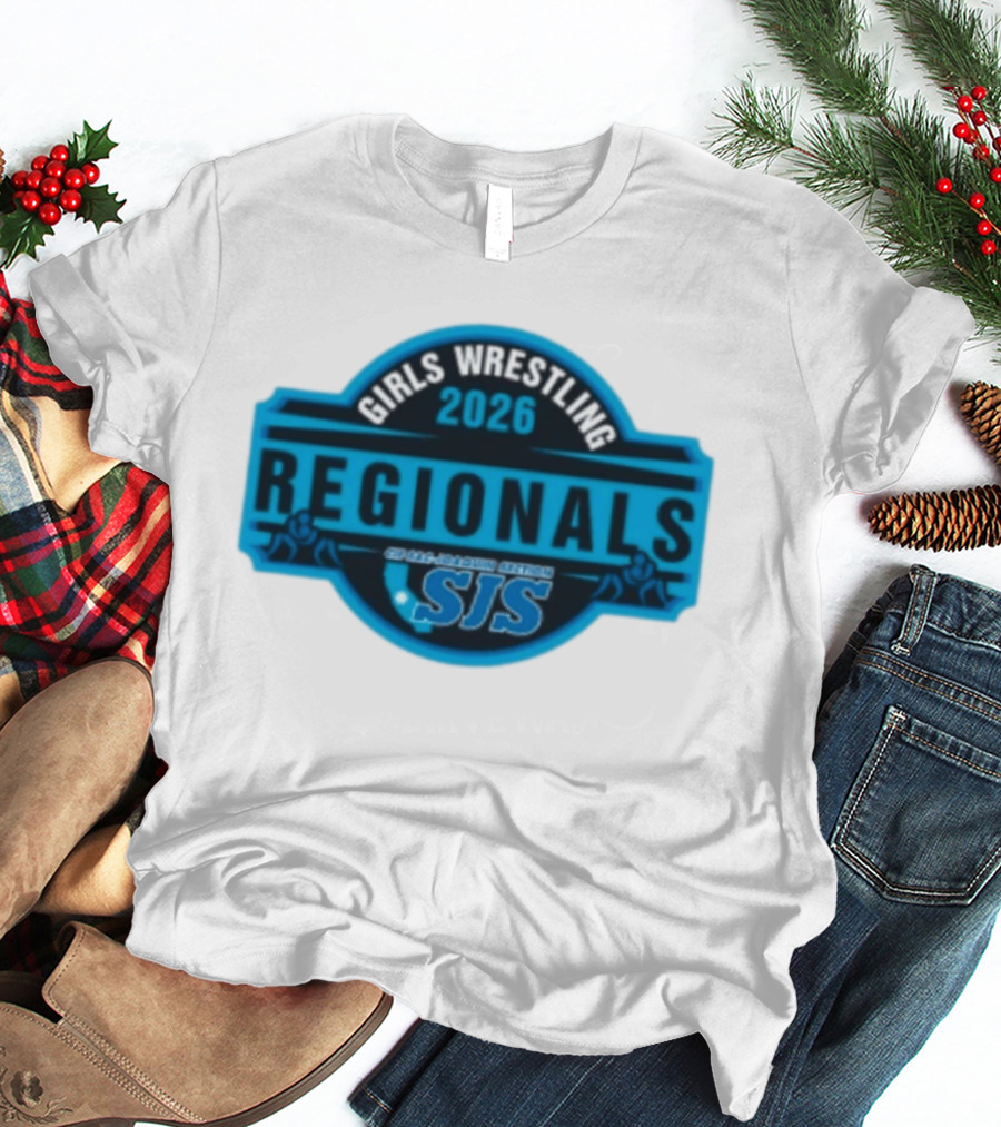CIF SJS 2026 Girls Wrestling Regionals Championship Event T-Shirt