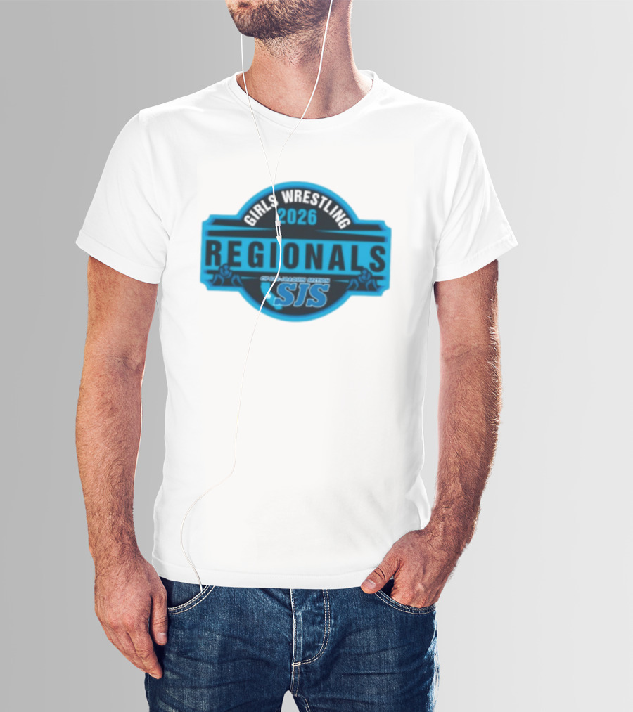 CIF SJS 2026 Girls Wrestling Regionals Championship Event T-Shirt