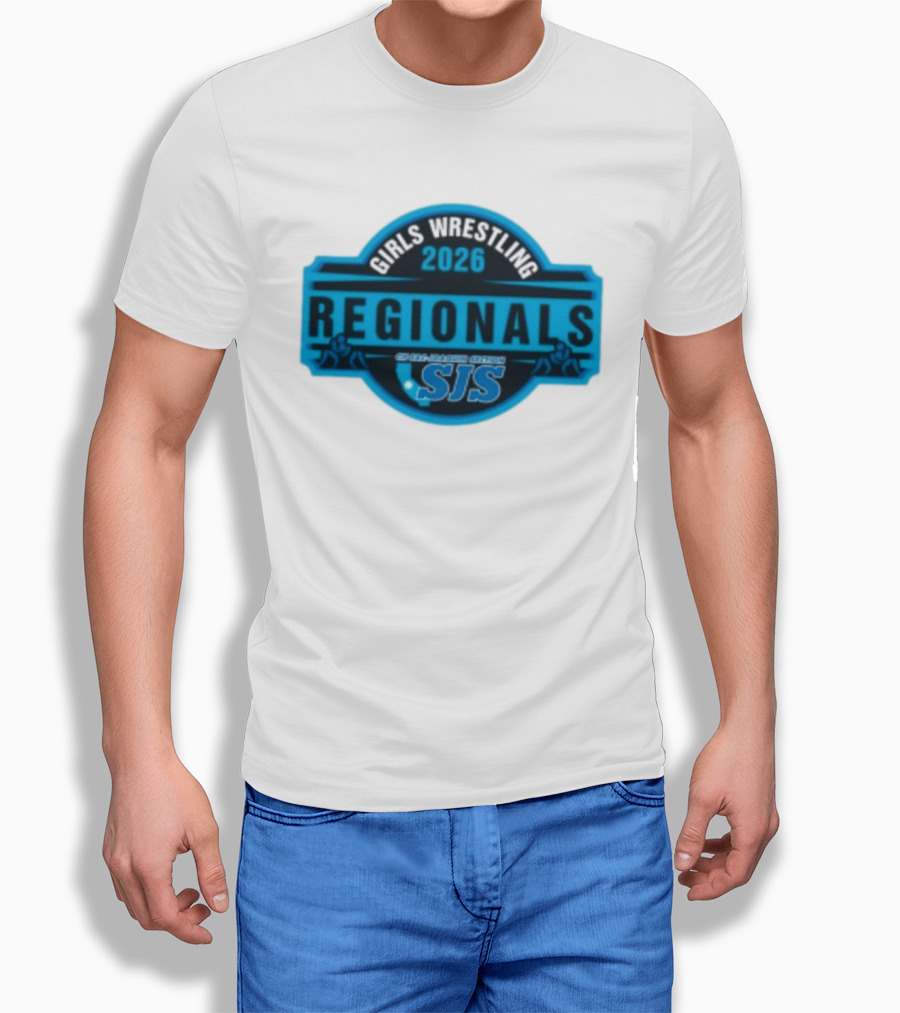 CIF SJS 2026 Girls Wrestling Regionals Championship Event T-Shirt