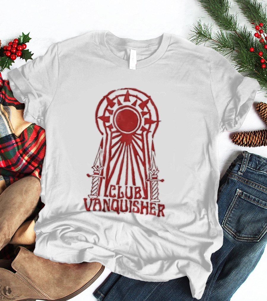 Club Vanquisher Sun With Daggers Red T-Shirt