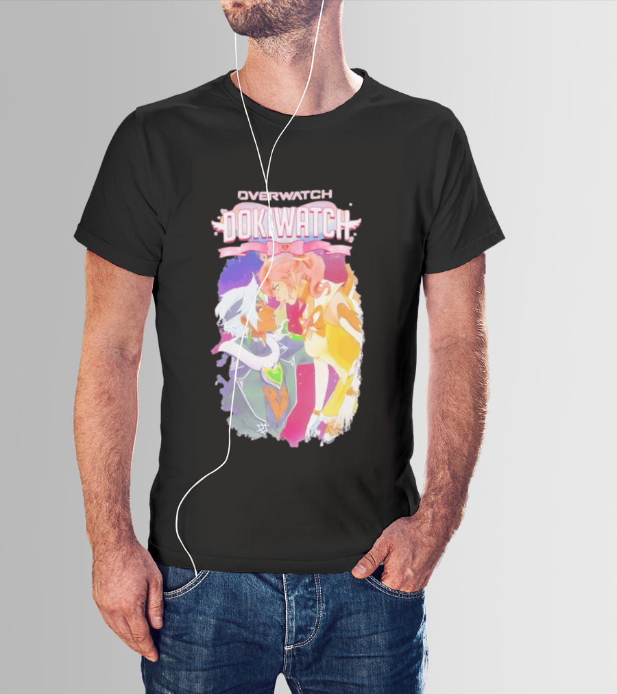 Overwatch Doki Anime Magical Girl Romance T-Shirt