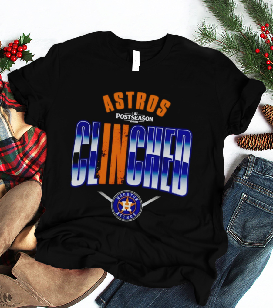 Houston Astros Postseason Clinched 2026 T-Shirt