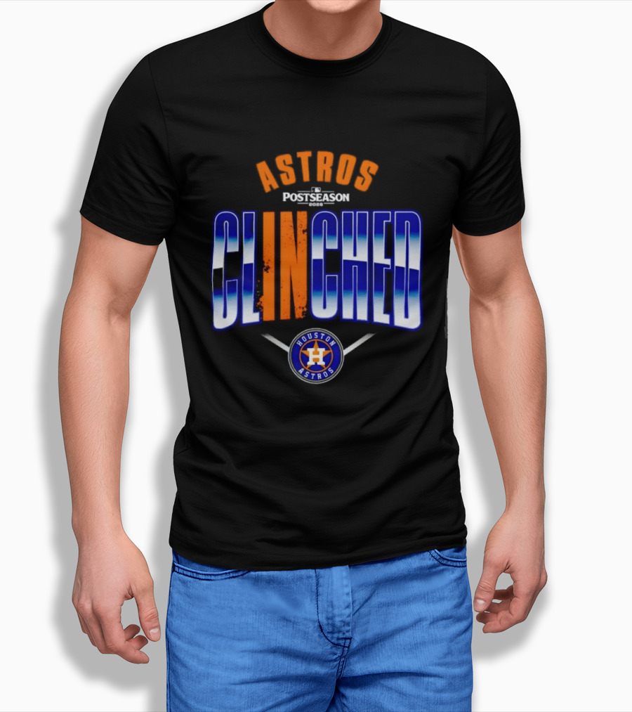 Houston Astros Postseason Clinched 2026 T-Shirt