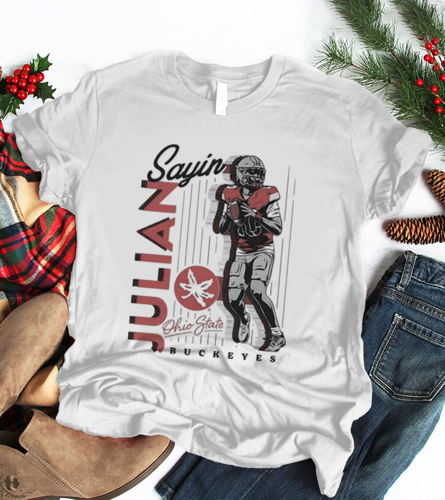 Julian Sayin Ohio State Buckeyes Football Ohio State T-Shirt