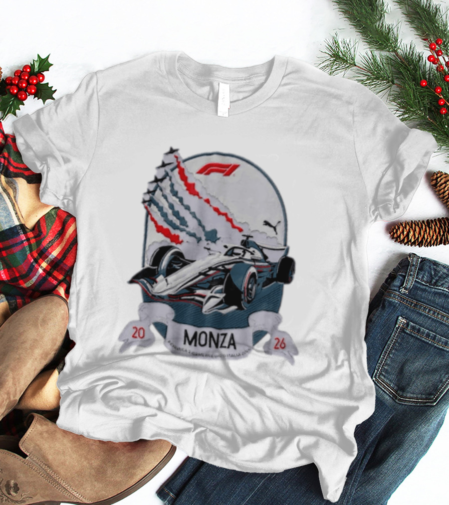 F1 Monza 2026 Italian Grand Prix Puma Racing Car T-Shirt