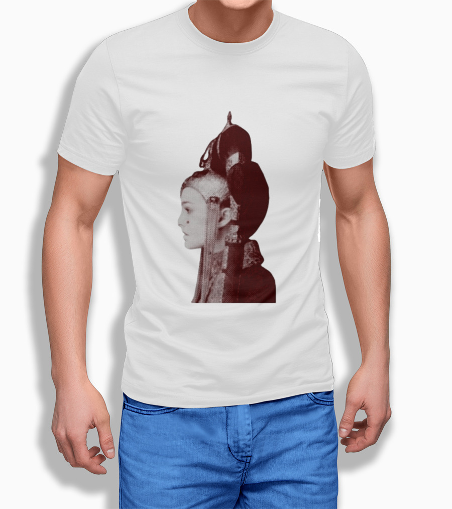 Queen Amidala Profile Bootleg Style Vintage Aesthetic T-Shirt