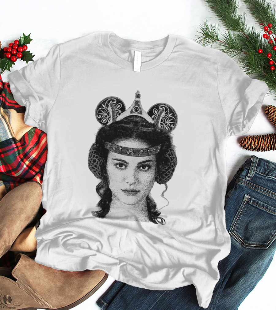 Queen Amidala Oversized Disney Mickey Ears T-Shirt