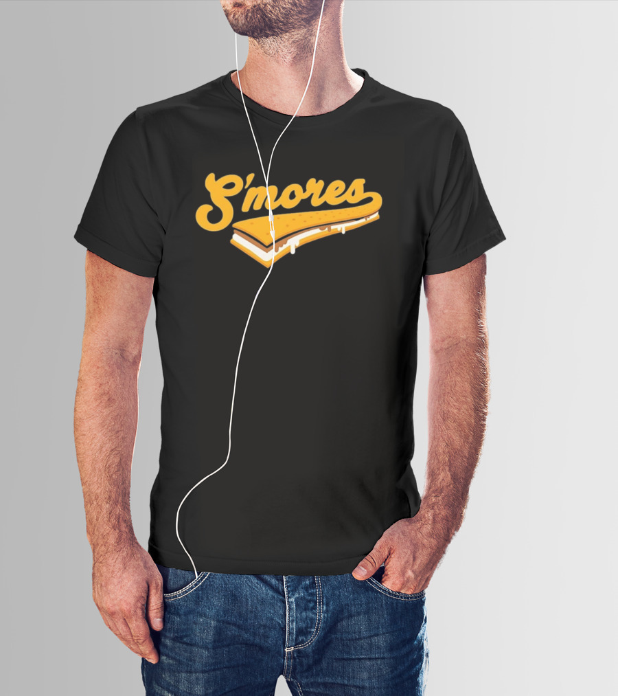 S'mores Campfire Treat Dessert Chocolate Marshmallow Graham Cracker T-Shirt