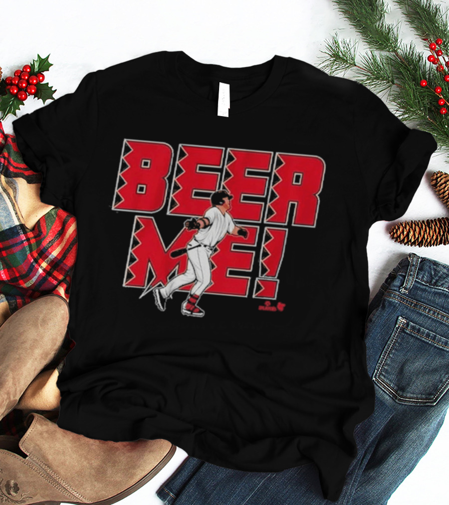 Beer Me Baseball Humor Seth Beer Playful T-Shirt