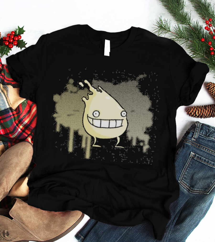 I'm Telling Smiling Blob With Wide Grin And Paint Splash T-Shirt