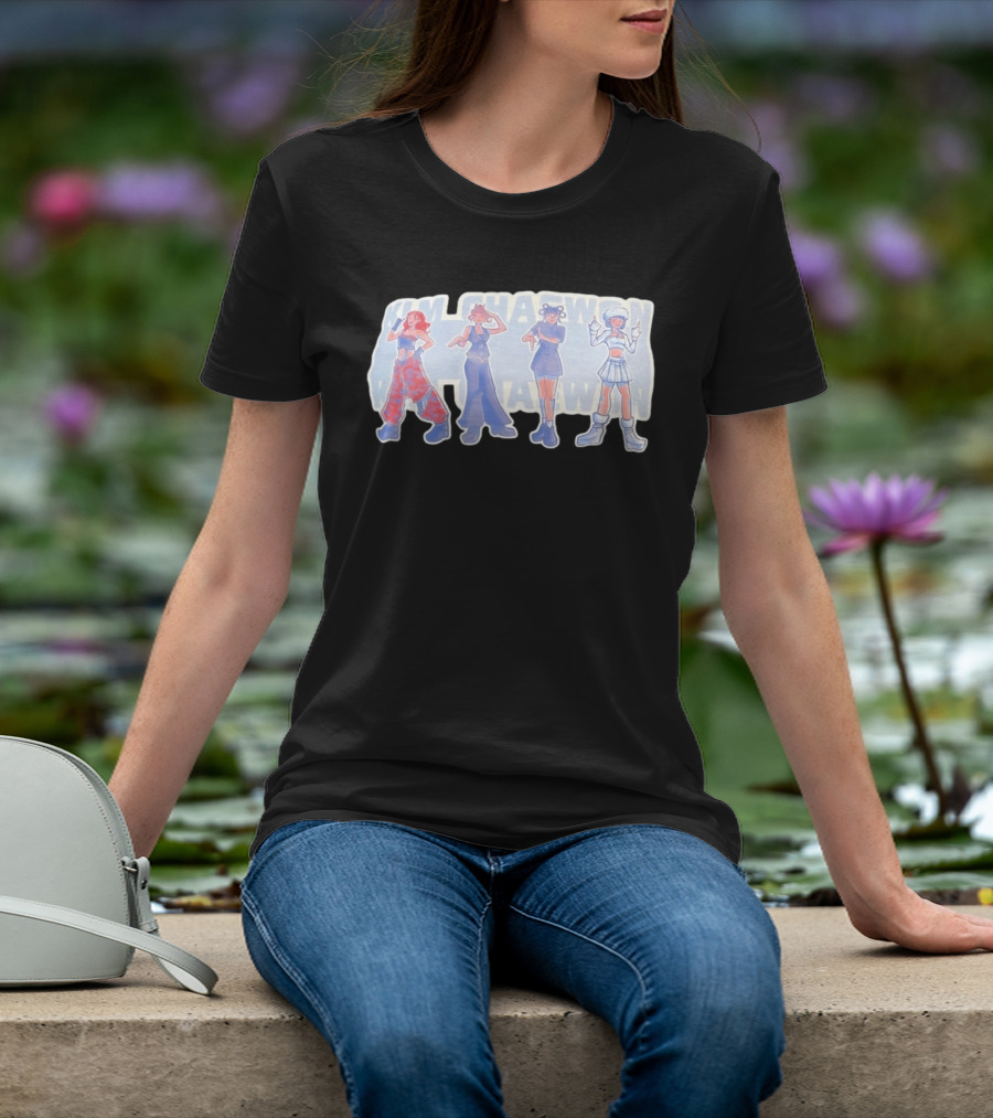 Kim Chaewon Le Sserafim K Pop Fashion Styles T-Shirt