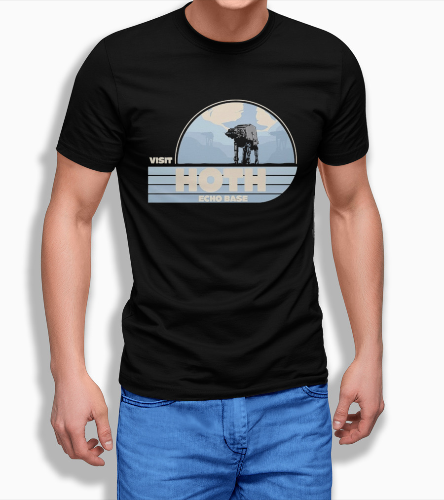 Visit Hoth Echo Base Star Wars AT AT Adventure T-Shirt