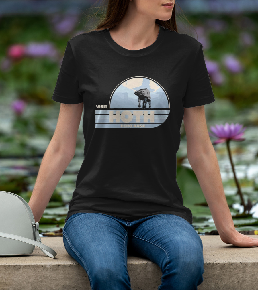 Visit Hoth Echo Base Star Wars AT AT Adventure T-Shirt