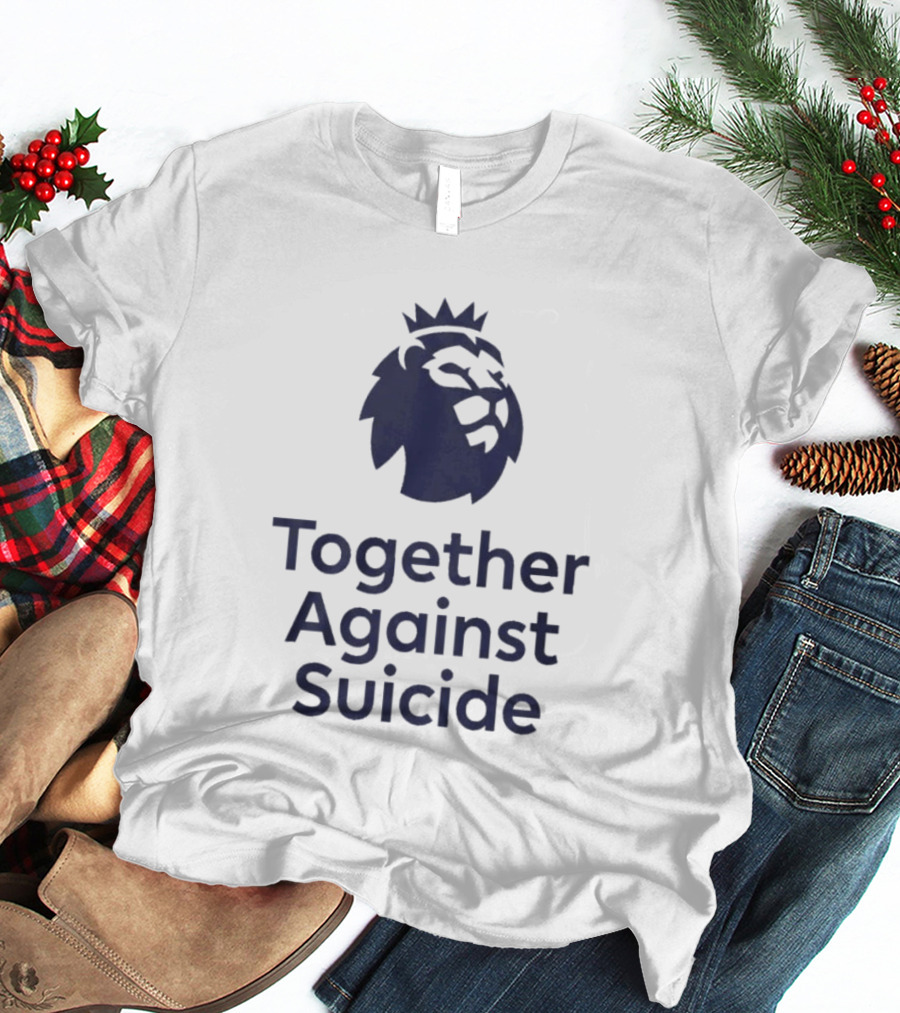 Aston Villa Premier League Together Against Suicide T-Shirt