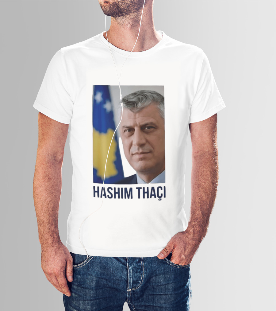 Hashim Thaci Kosovo Flag T-Shirt