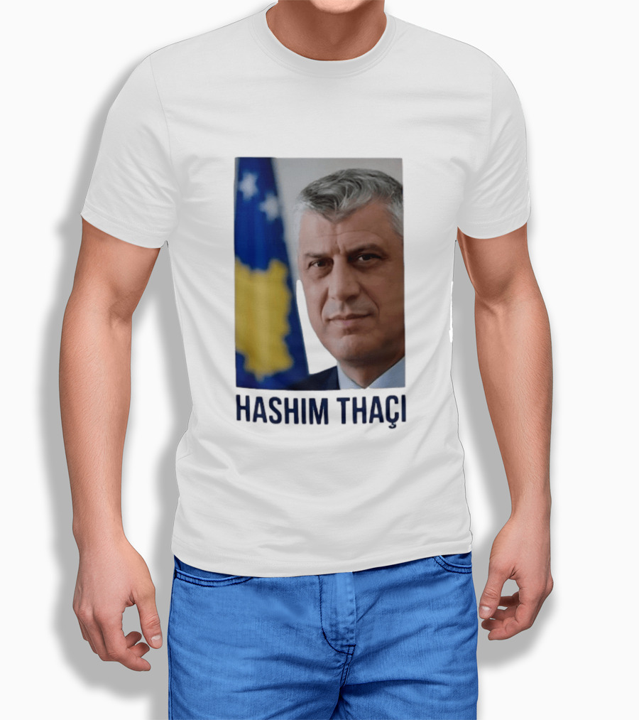 Hashim Thaci Kosovo Flag T-Shirt