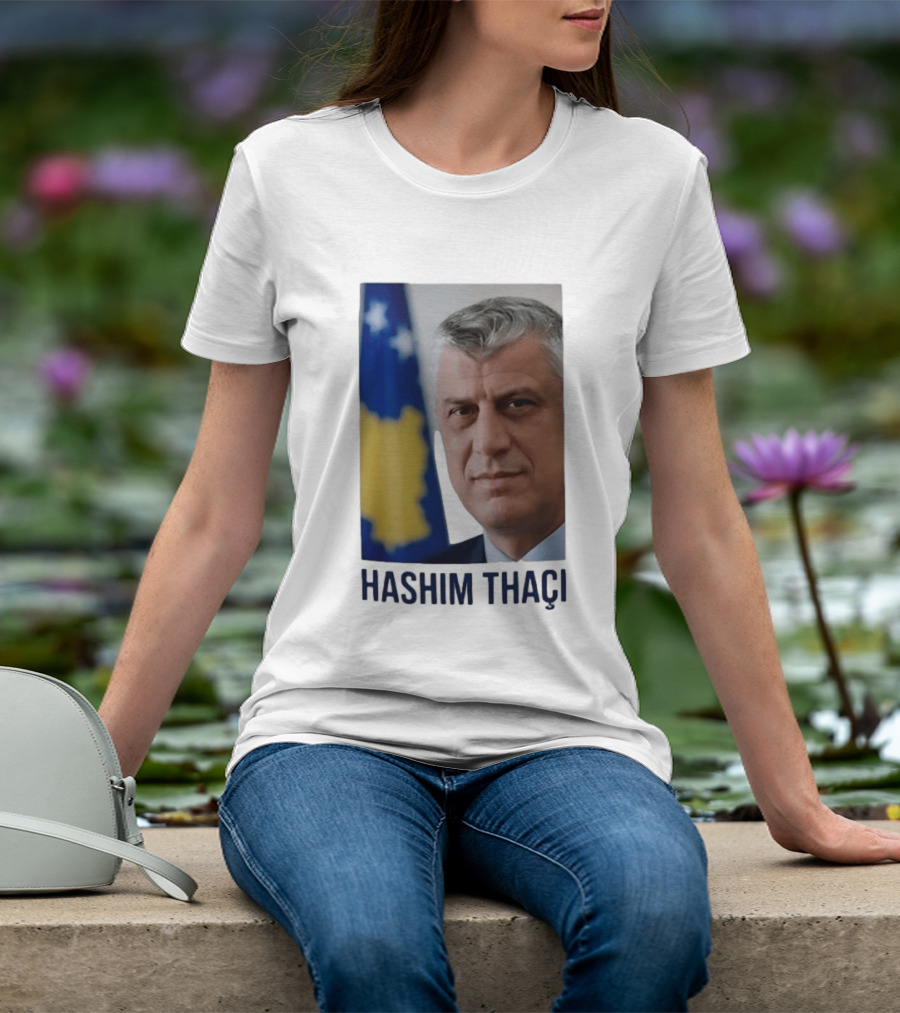 Hashim Thaci Kosovo Flag T-Shirt