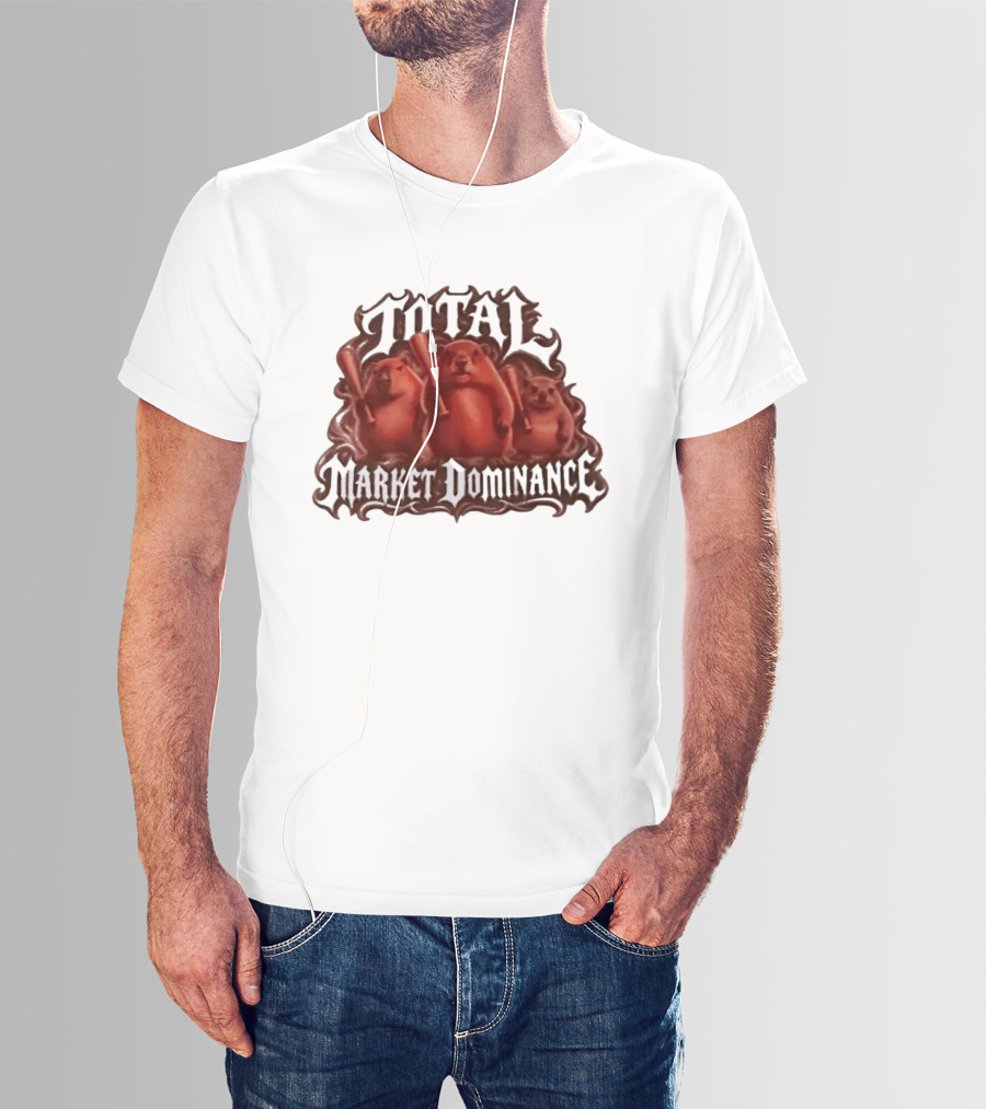 Total Market Dominance Groundhog Baseball Bats T-Shirt