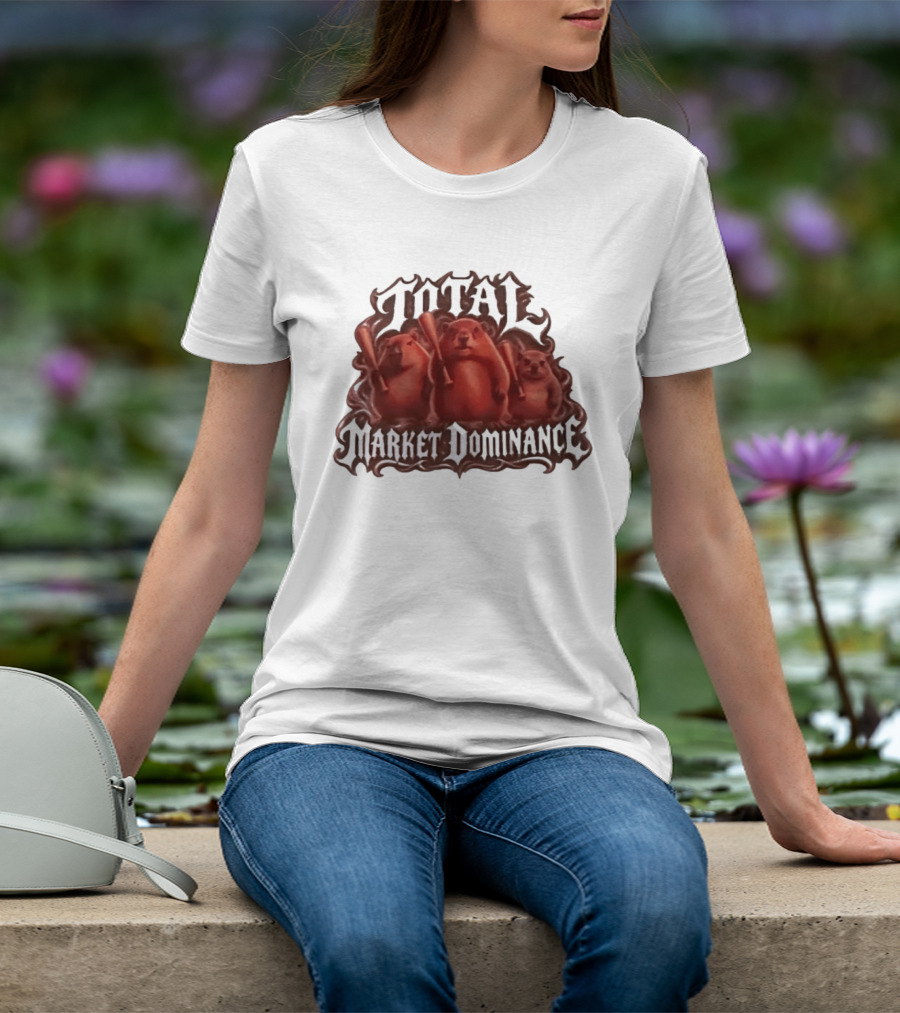 Total Market Dominance Groundhog Baseball Bats T-Shirt