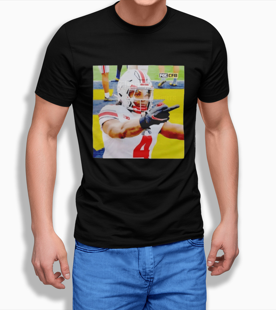 Ohio State Player Gesture Against Michigan Football T-Shirt