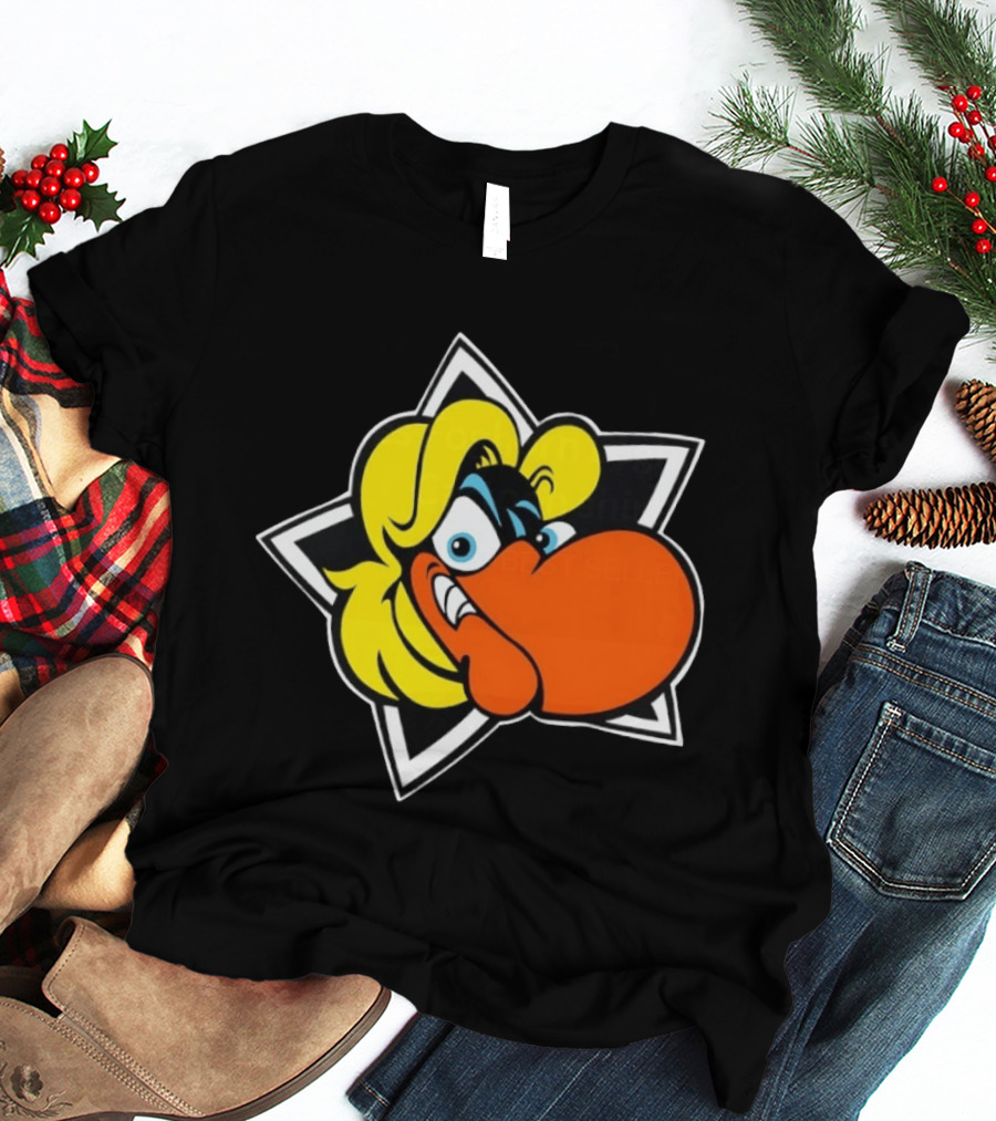 Looney Tunes Foghorn Leghorn Star Cartoon Character Face T-Shirt