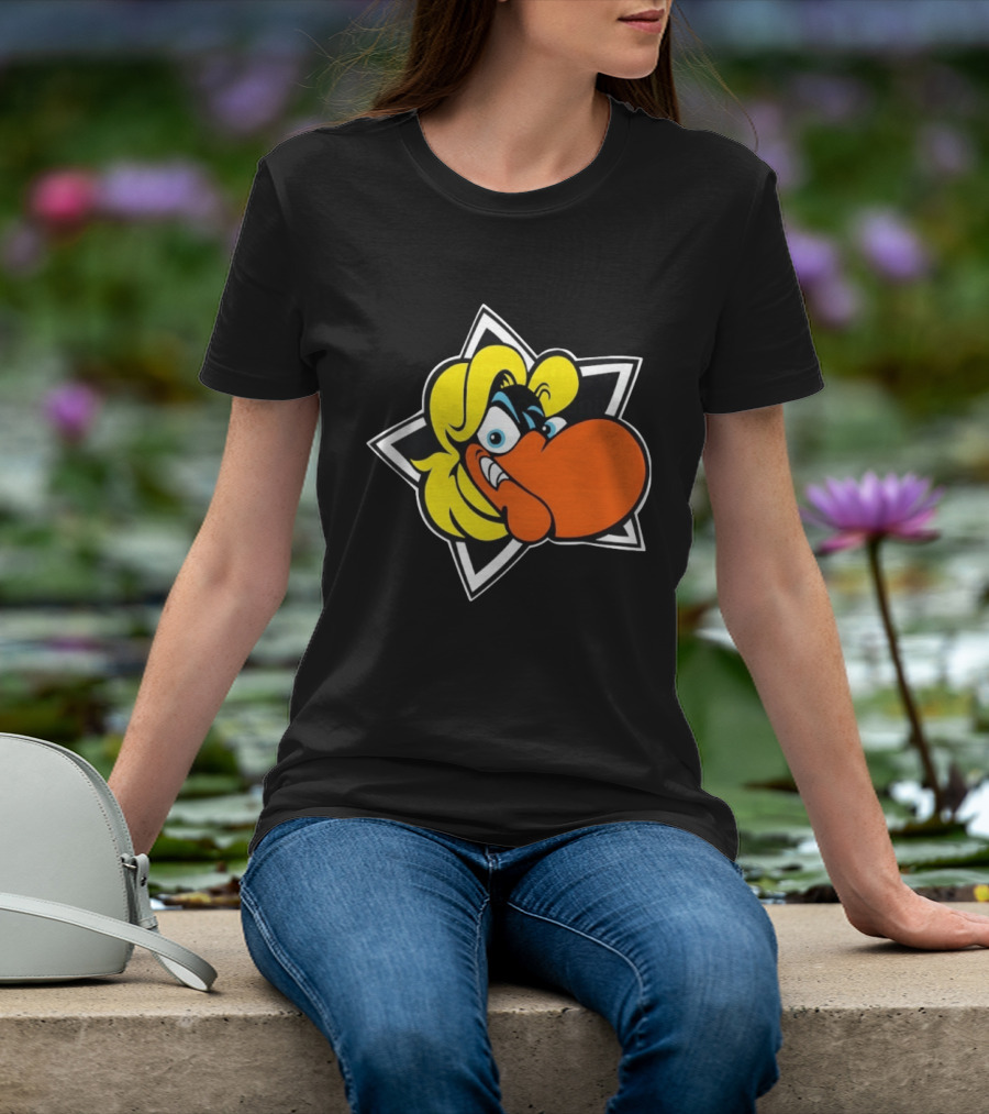 Looney Tunes Foghorn Leghorn Star Cartoon Character Face T-Shirt