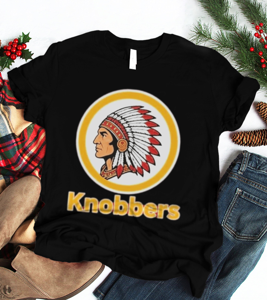 Washington Redskins Knobbers Native American Head T-Shirt