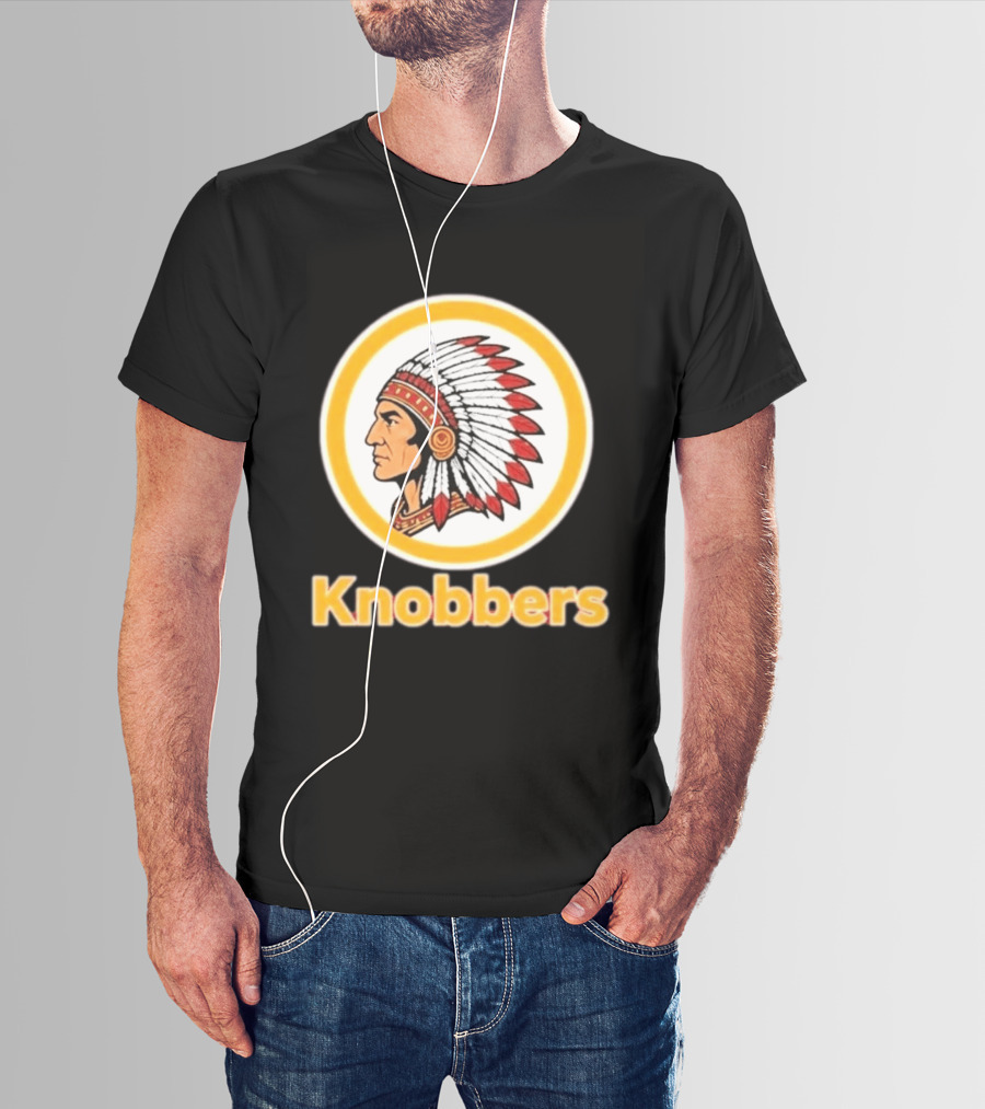 Washington Redskins Knobbers Native American Head T-Shirt