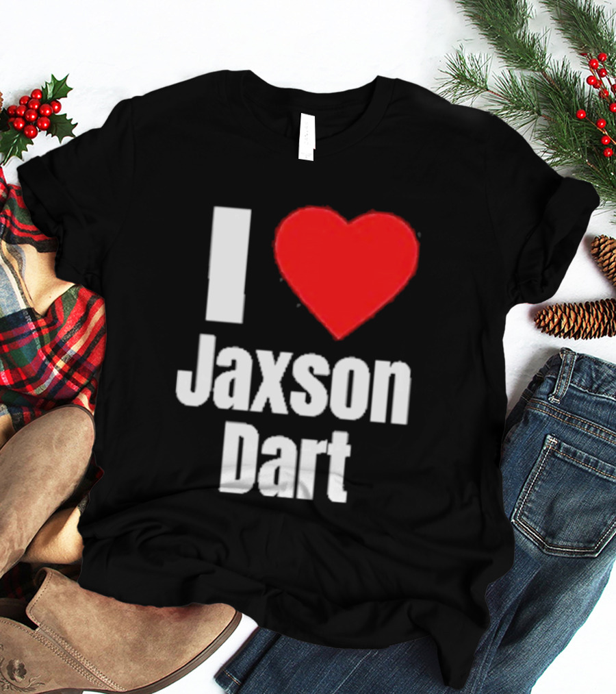 I Heart Jaxson Dart Fan Support T-Shirt