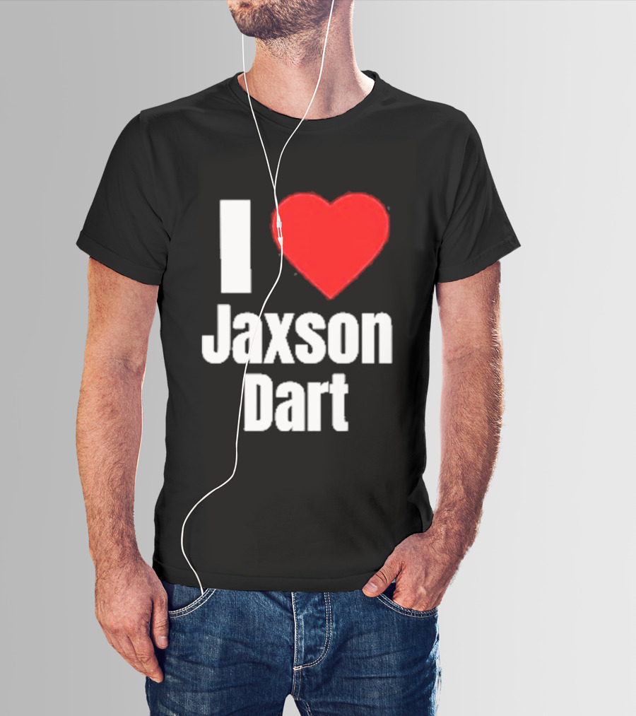 I Heart Jaxson Dart Fan Support T-Shirt