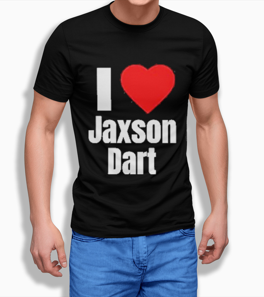 I Heart Jaxson Dart Fan Support T-Shirt