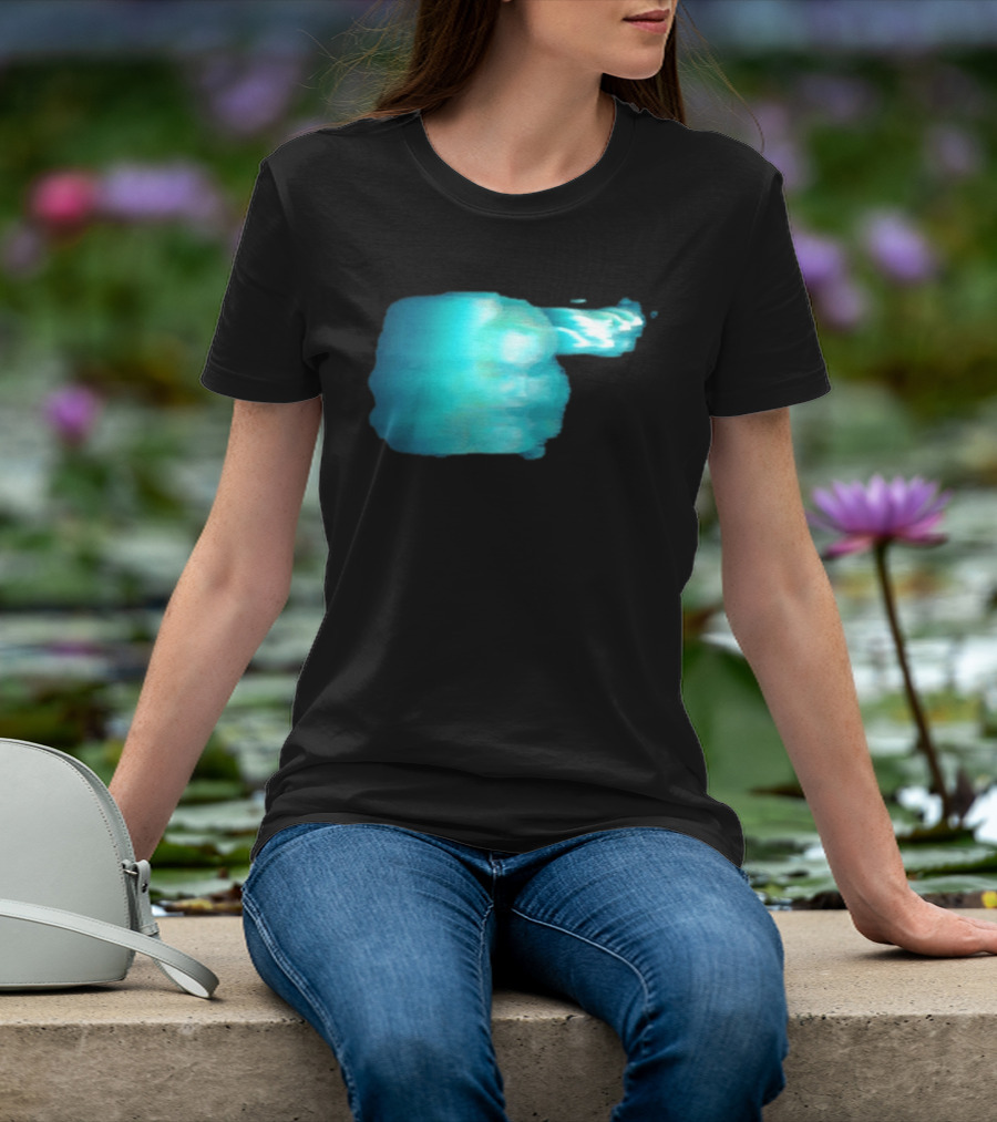 Phoebe Bridgers The Lost Tour 2026 Cyan Electric Aura T-Shirt