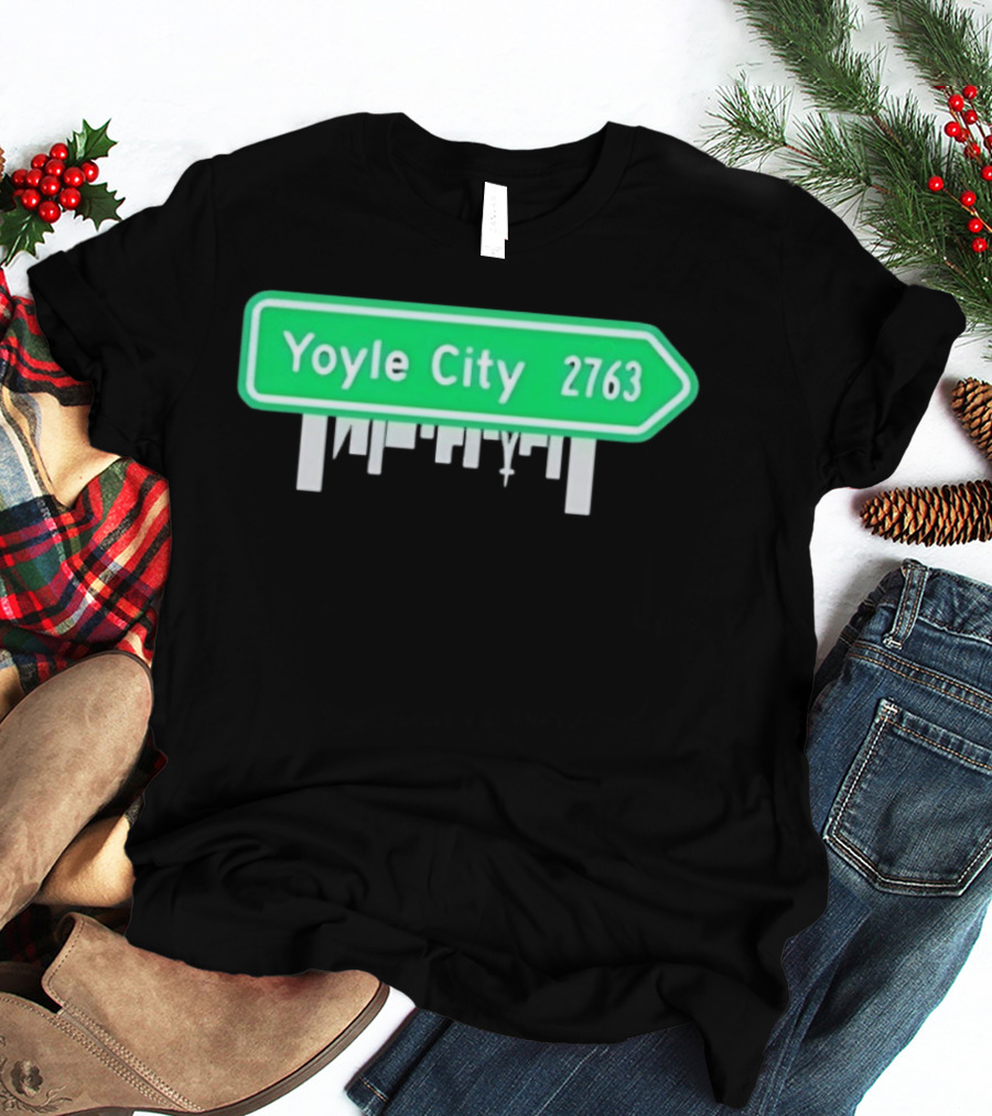 Yoyle City 2763 Road Sign Battle For Dream Island Series T-Shirt