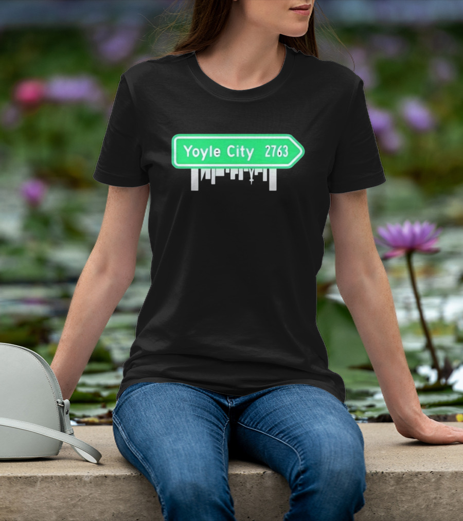 Yoyle City 2763 Road Sign Battle For Dream Island Series T-Shirt