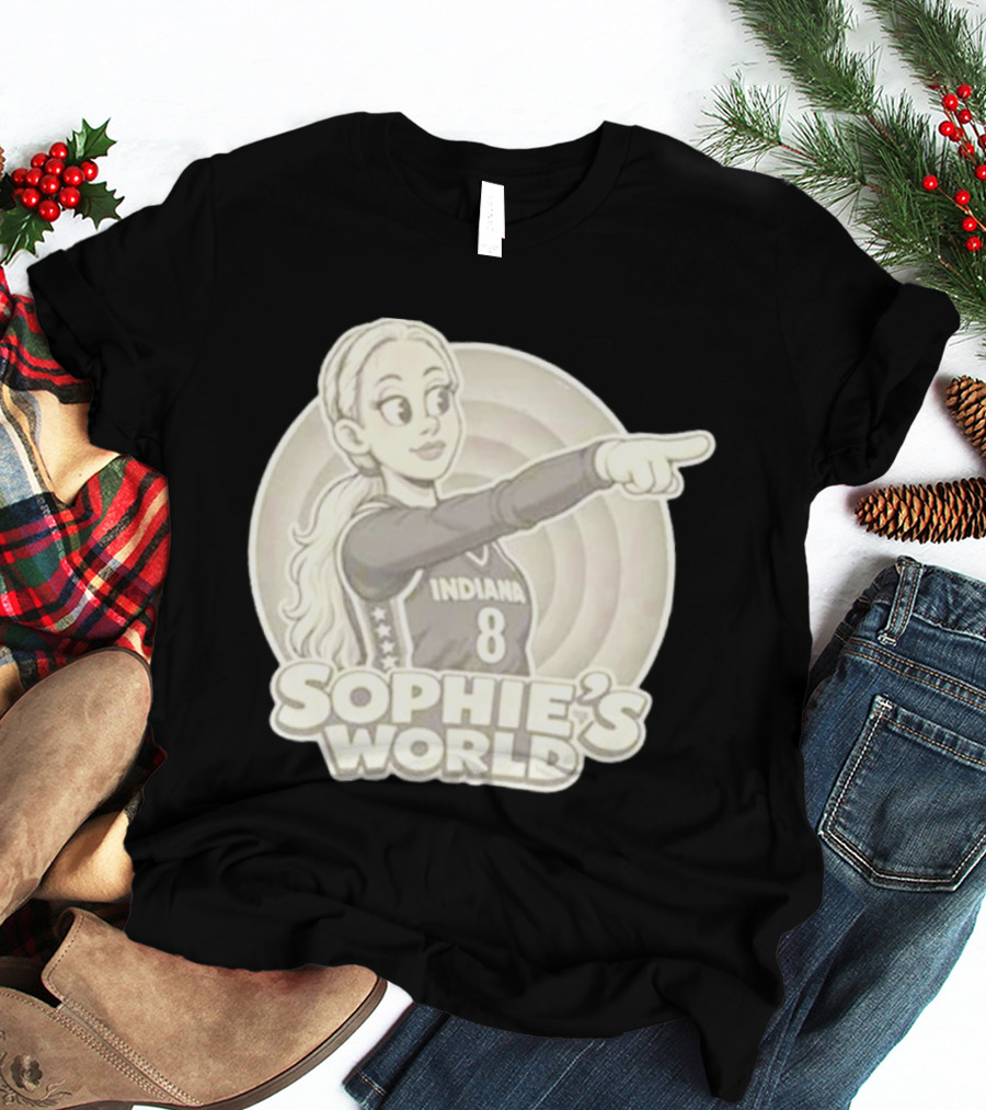 Indiana Fever Sophie's World 8 Basketball Swag T-Shirt