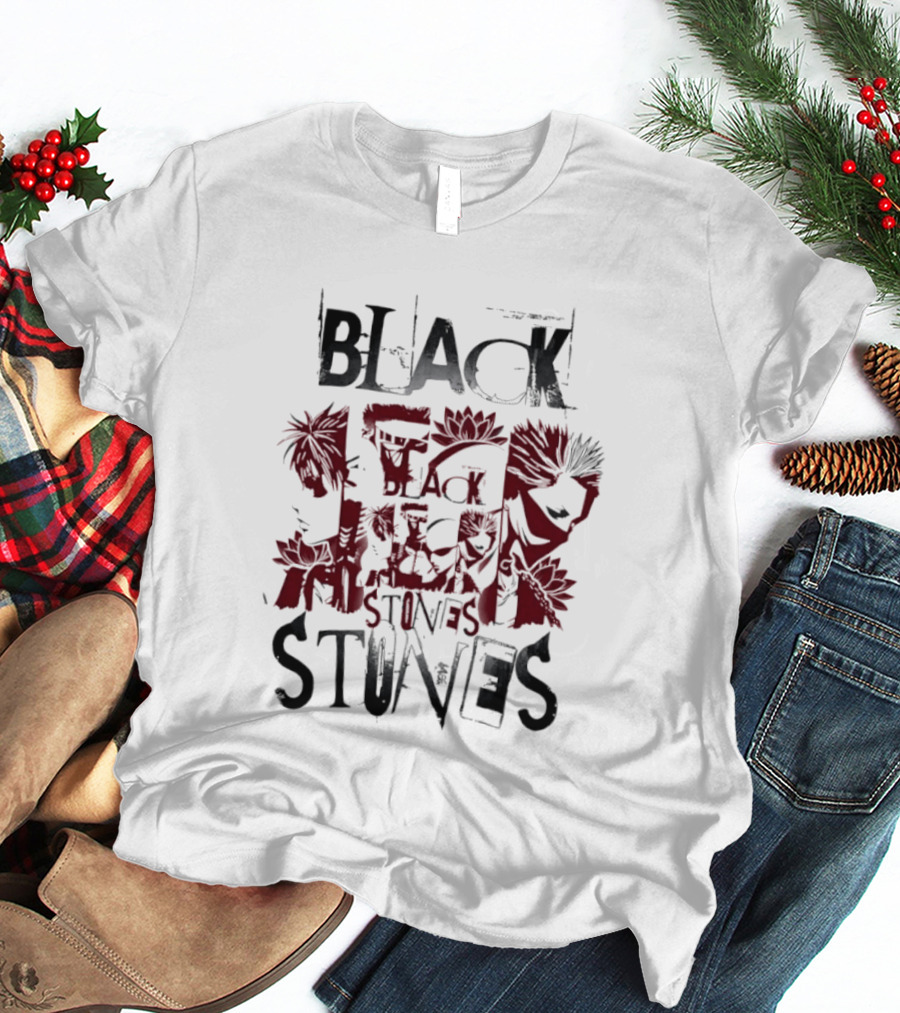 Black Stones Nana Anime Band Blast Manga Series T-Shirt